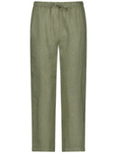 City Safari Crop Trouser - Thyme