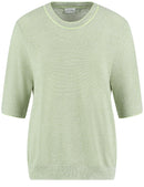 City Safari S/S Plain Jumper - Sage