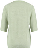 City Safari S/S Plain Jumper - Sage