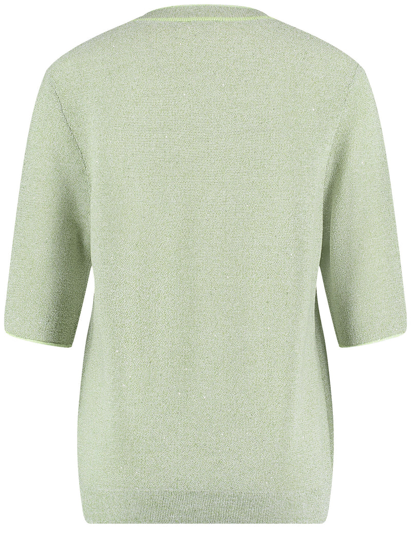 City Safari S/S Plain Jumper - Sage
