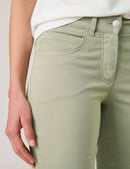 Timeless Cool Cropped Jeans - Sage