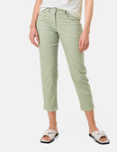 Timeless Cool Cropped Jeans - Sage