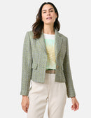 City Safari Blazer - Mint/pine