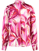 Colour Explosion Blouse - Red/pink/sunrise Leaf