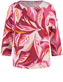 Colour Explosion T-Shirt - Red/pink/sunrise Leaf