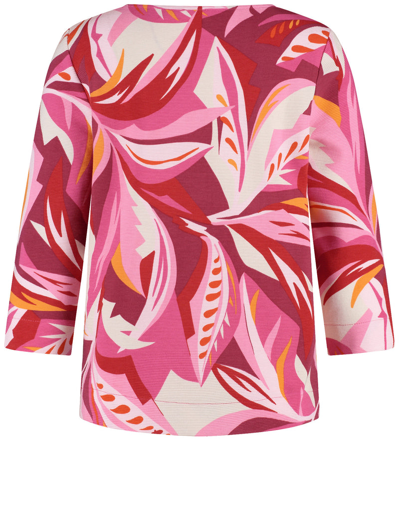 Colour Explosion T-Shirt - Red/pink/sunrise Leaf