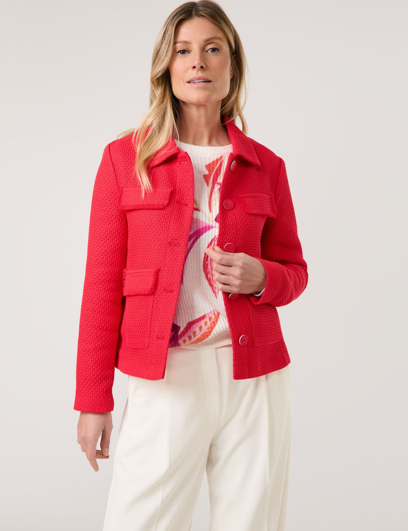 Colour Explosion Blazer - Birght Red