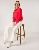 Colour Explosion Blazer - Birght Red