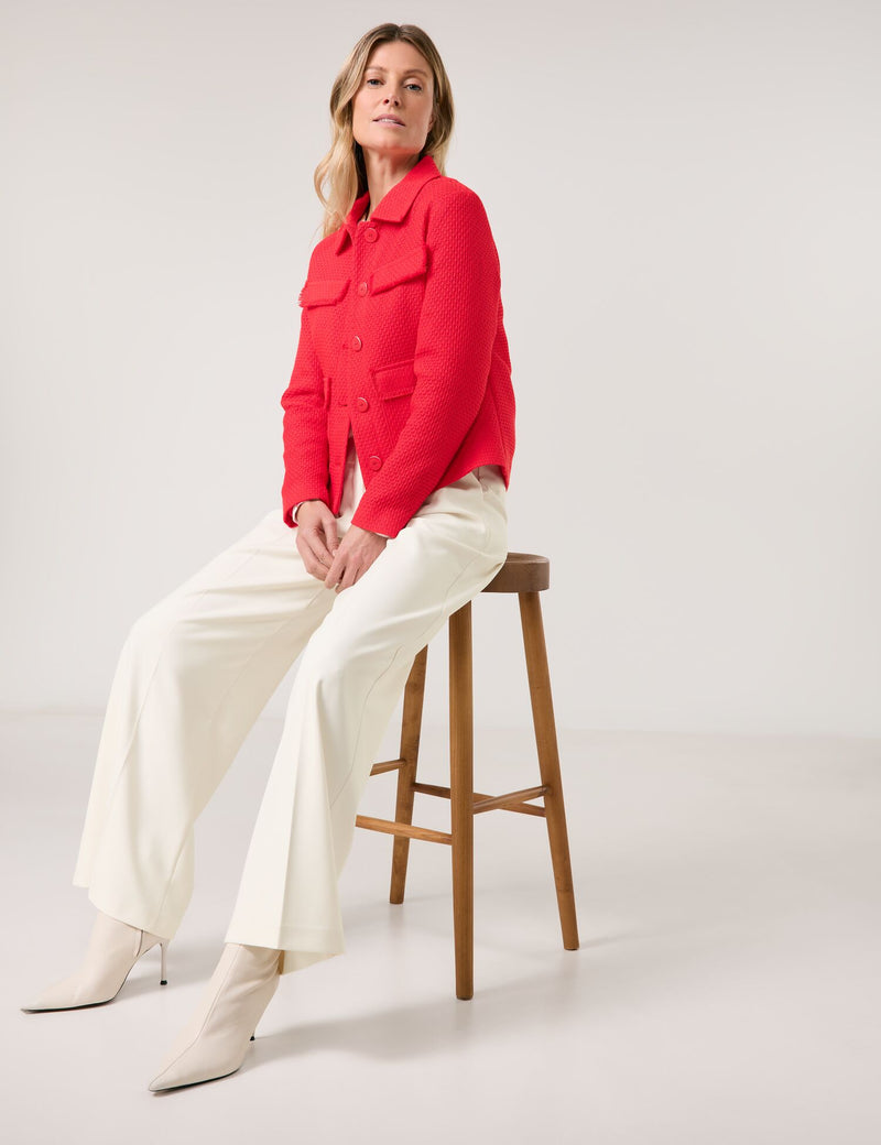 Colour Explosion Blazer - Birght Red