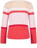 Explosion Stripe Jumper - Sunrise/lilac
