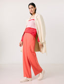 Explosion Stripe Jumper - Sunrise/lilac