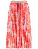 Lemon Soul Skirt - Hazy Orange/lavender