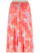 Lemon Soul Skirt - Hazy Orange/lavender