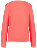 Explosion V Neck Jumper - Sunrise