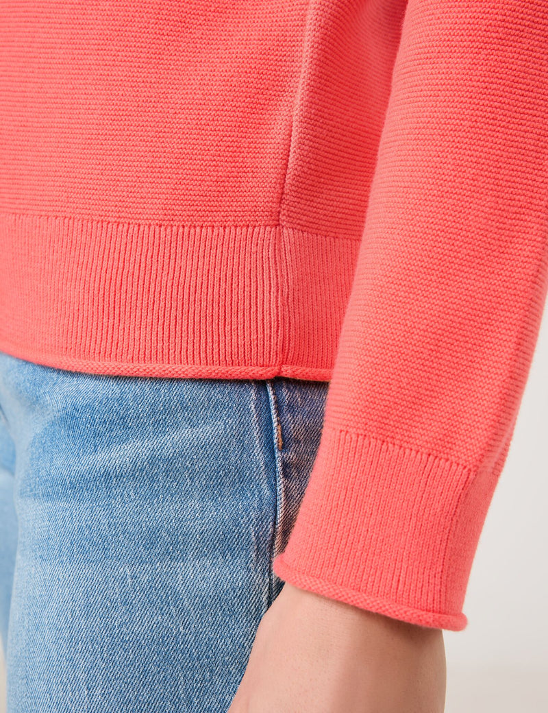 Explosion V Neck Jumper - Sunrise