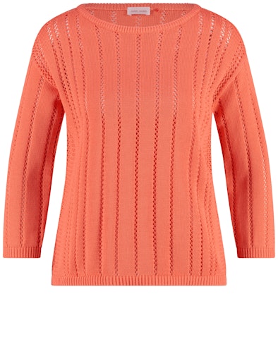 3/4 Sleeve Jumper - Hazy Orange