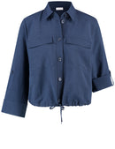 City Safari Blouse - Indigo