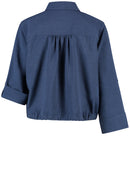 City Safari Blouse - Indigo