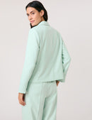 City Safari Blazer - Icy Sky Melange