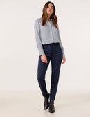 NOS Blouse - Night Sky/whisper White