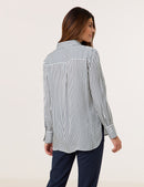 NOS Blouse - Night Sky/whisper White