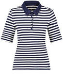 NOS 3/4 Sleeve T-Shirt - Navy/off White