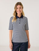 NOS 3/4 Sleeve T-Shirt - Navy/off White