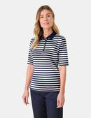 NOS 3/4 Sleeve T-Shirt - Navy/off White