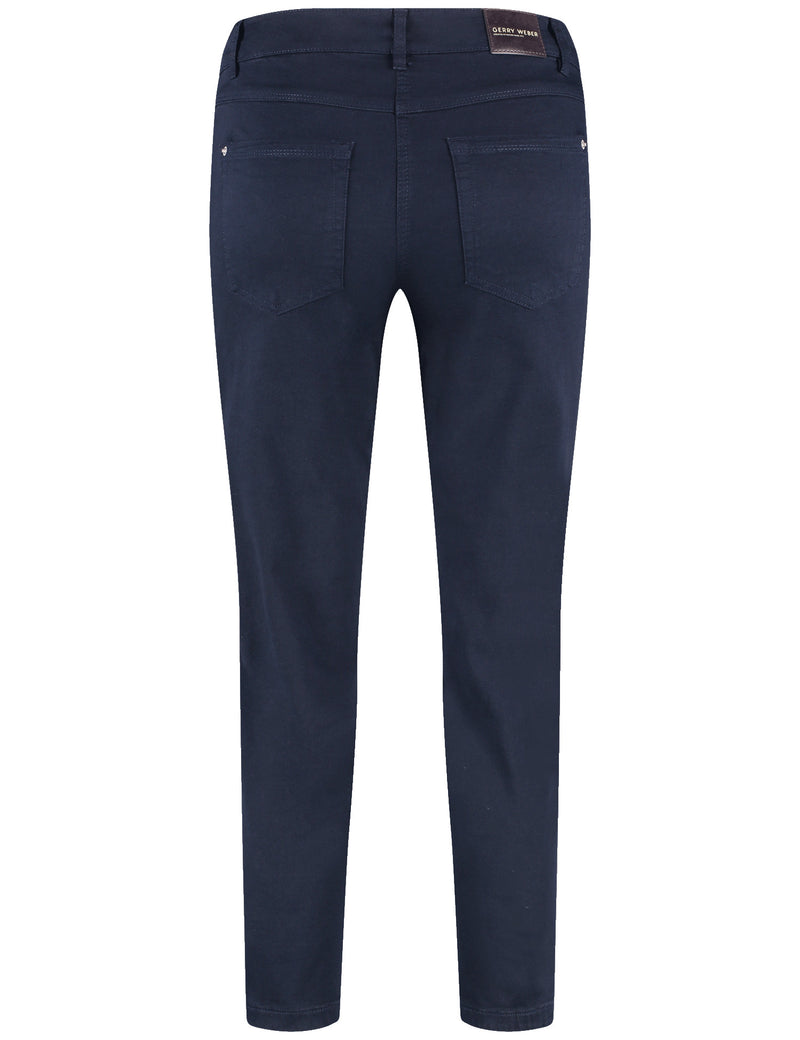 Timeless Cool Cropped Jeans - Navy