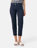 Timeless Cool Cropped Jeans - Navy