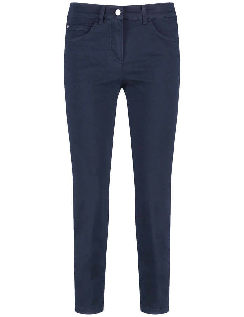 Timeless Cool Cropped Jeans - Navy