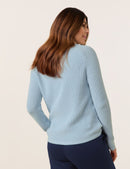 NOS Plain Jumper - Light Blue