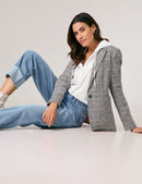 Colour Explosion Crop Jean - Blue Denim