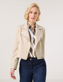 Geo Graphics Blazer - Sandshell