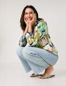 City Safari Blazer - Sandshell/multi