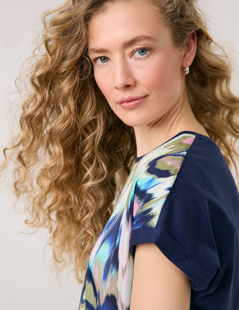 City Safari S/S T-Shirt - Sandshell/multi