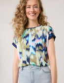 City Safari S/S T-Shirt - Sandshell/multi