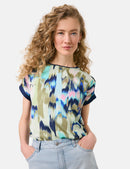 City Safari S/S T-Shirt - Sandshell/multi