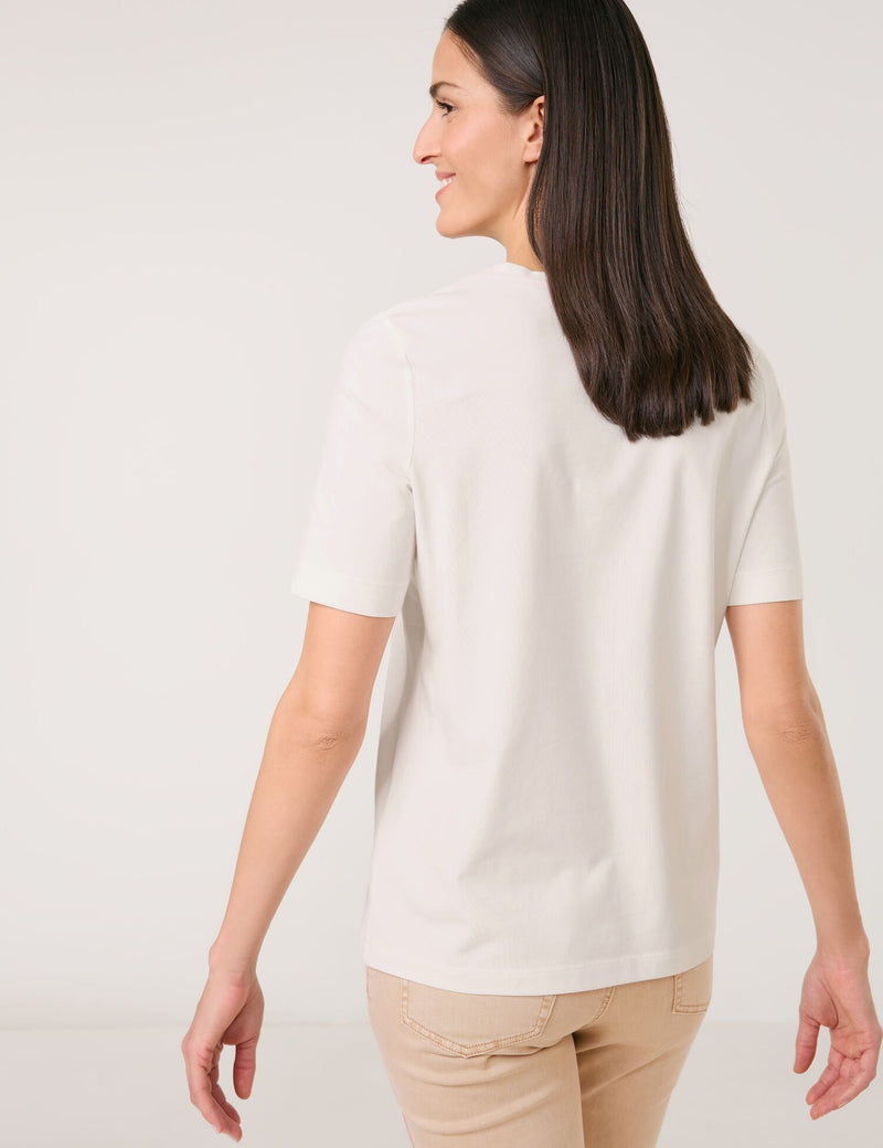 Colour Explosion T-Shirt - Printmix On Offwhite