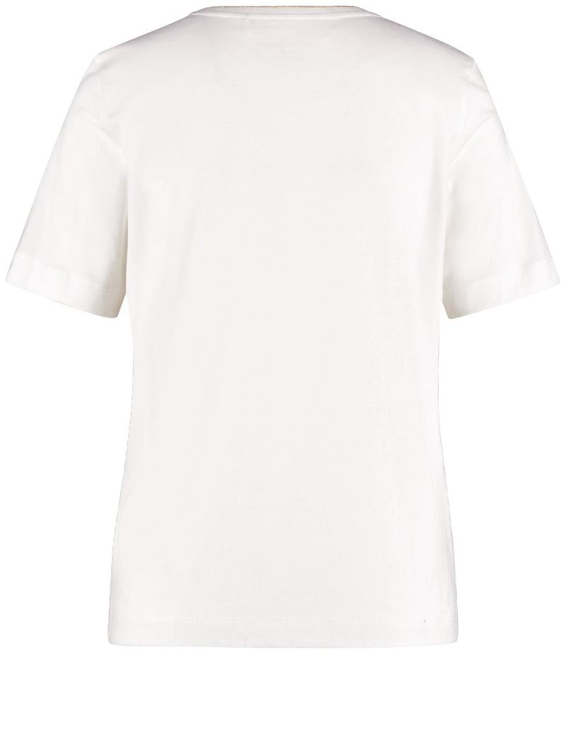 City Safari S/S T-Shirt - Off White/indigo