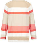 Lemon Soul Stripe Jumper - White/black Geoline