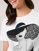 Black &amp; Brights T-Shirt - Sun Hat On White