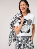 Black &amp; Brights T-Shirt - Sun Hat On White