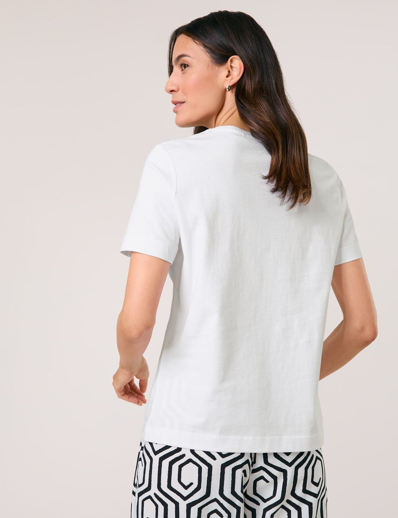 Black &amp; Brights T-Shirt - Sun Hat On White