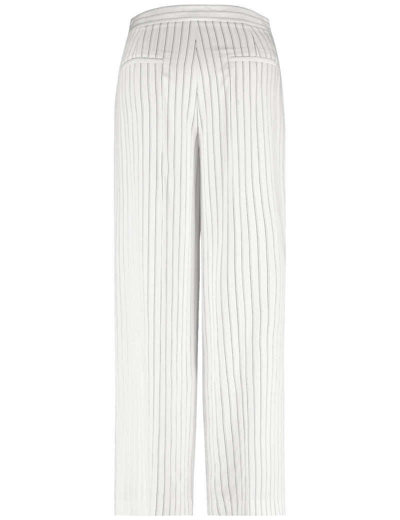 Black &amp; Brights Trousers - Whisper White/black