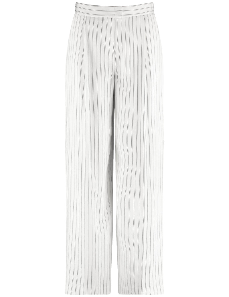 Black &amp; Brights Trousers - Whisper White/black