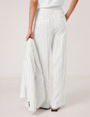Black &amp; Brights Trousers - Whisper White/black