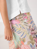 City Safari Sleeveless Blouse - White/white