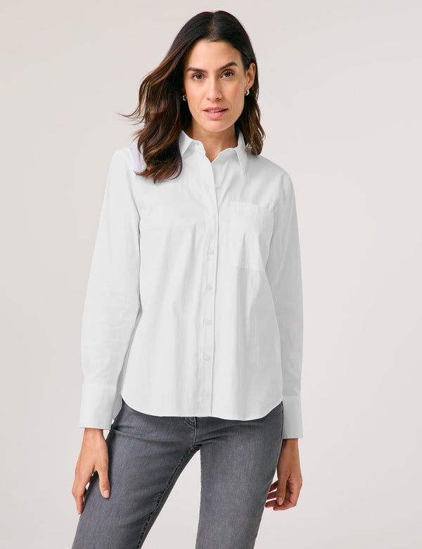 NOS Blouse - White/white