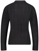 Flower Power Jumper - Black